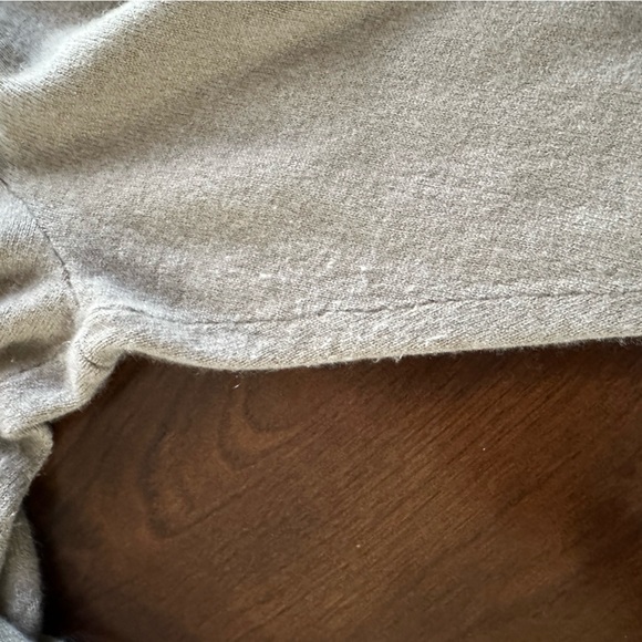 Banana Republic 100% cashmere joggers Size Large Taupe - Picture 4 of 6